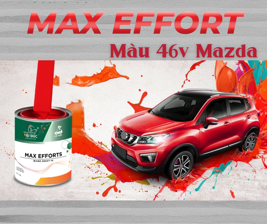 Thách Thức Lớn Trong Nghề Sơn Ô Tô Và Giải Pháp Từ Max Effort Màu 46V 