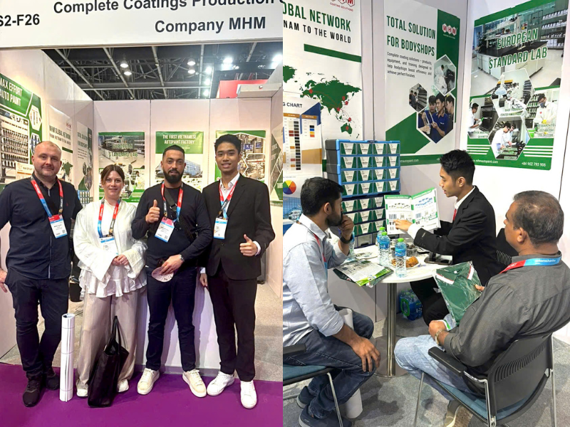 MT Paints tại sự kiện Automachanika Dubai 2025