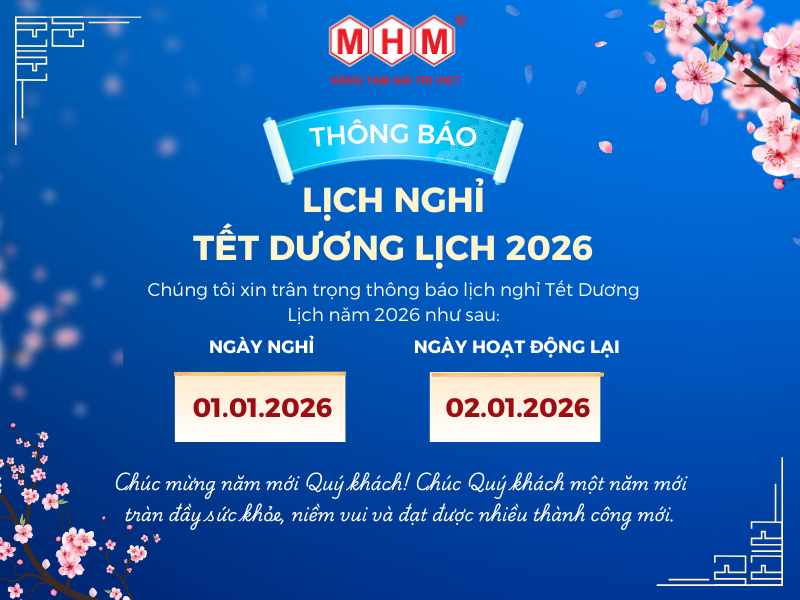 Tết Dương lịch 2026 - Thông báo chi tiết lịch nghỉ