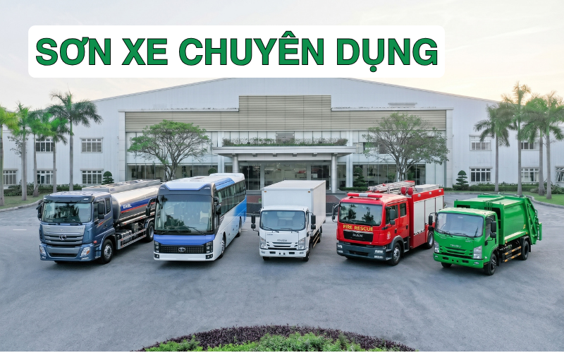 Sơn xe chuyên dụng