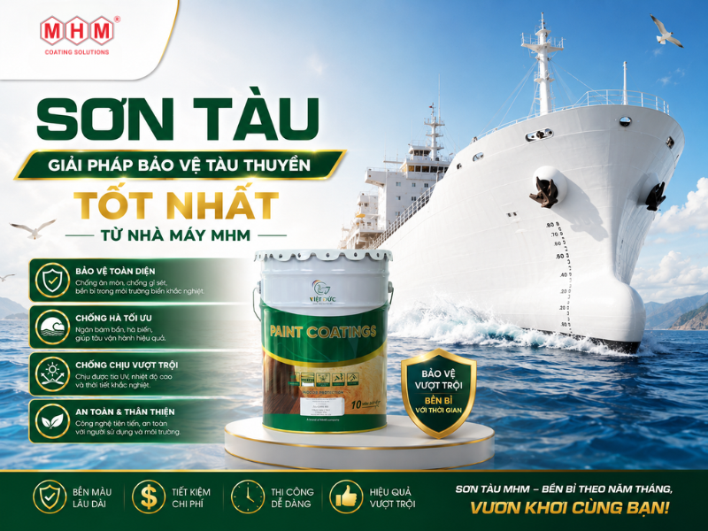 Sơn Tàu - Giải Pháp Bảo Vệ Tàu Thuyền Tốt Nhất Từ Nhà Máy MHM