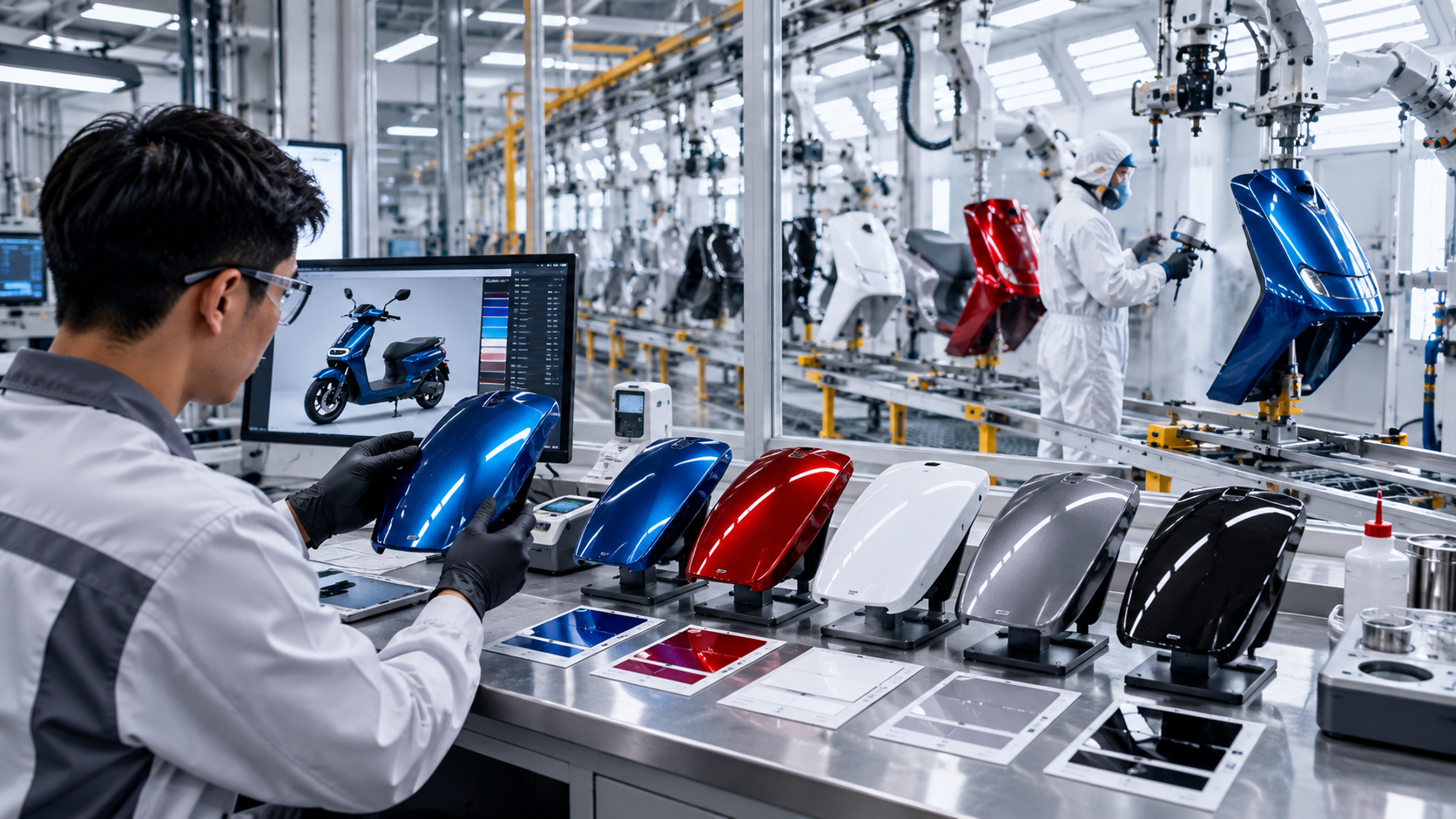 MHM Coatings – Giải Pháp Sơn Công Nghiệp Cho Nhà Sản Xuất Xe Máy Điện MHM Coatings – Giải Pháp Sơn Công Nghiệp Cho Nhà Sản Xuất Xe Máy Điện