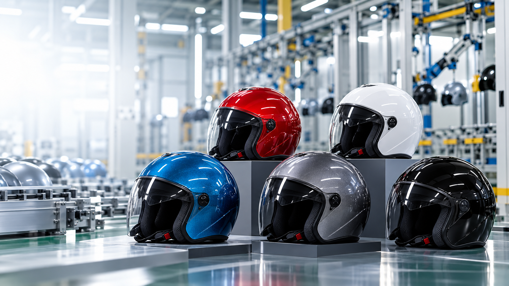 MHM Coatings - Giải Pháp Sơn Hệ Nước Cho Mũ Bảo Hiểm Nhựa Abs
